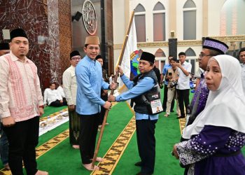 Harukan! 388 Calon Haji Lampung Selatan Dilepas Bupati Egi Menuju Tanah Suci