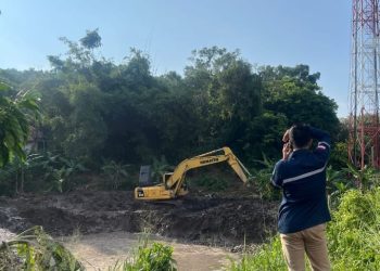 Cegah Banjir Terulang, ASDP Bakauheni Bangun Kolam Retensi Air Sementara