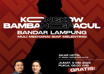 Bambang Pacul Kunjungi Lampung, Dorong Semangat Politik Pemuda Bersama GMNI