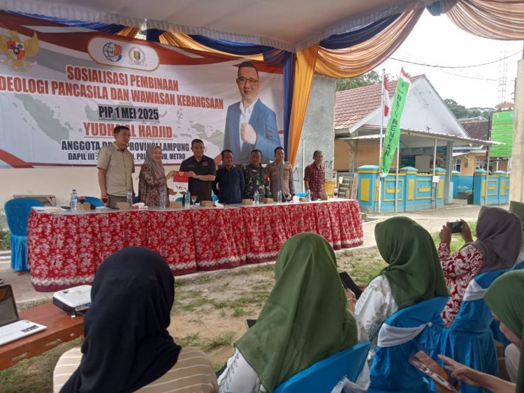 Mengokohkan Pancasila di Hati Masyarakat: Yudha Al Hadjid Sosialisasikan Ideologi Pancasila di Pesawaran