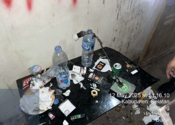 Operasi Pekat Krakatau 2025: Pemuda di Pantai Merak Belantung Diamankan, Diduga Terlibat Narkoba