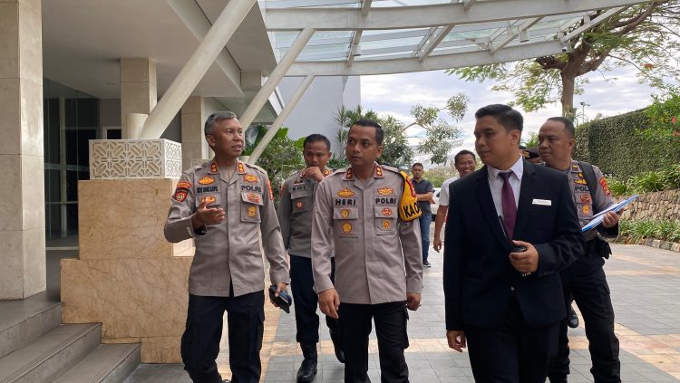 Kapolres Pesawaran Dampingi Dirpamobvit Polda Lampung Laksanakan Risk Assessment Objek Vital Hotel Emersia Jelang PSU 2025