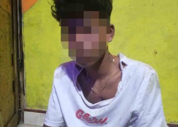 Bhabinkamtibmas Bersama Warga Amankan Pelaku Pencurian di Desa Agom