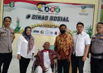 Pria Asal Lampung Tengah Ditemukan Linglung, Diterima Dinas Sosial Pringsewu