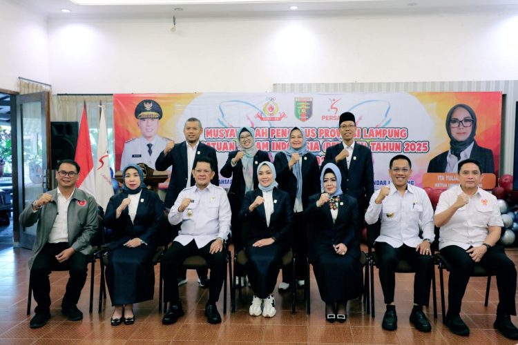 Ibu Purnama Wulan Sari Mirza Terpilih Aklamasi sebagai Ketua Umum Persani Lampung 2025-2029, Siap Perkuat Olahraga Senam di Lampung