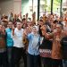 Ratusan Relawan Padang Cermin dan Teluk Pandan Deklarasi Dukungan untuk Pasangan Nanda-Anton di Pesawaran