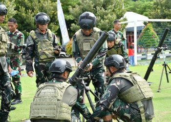 Danbrigif 4 Mar/BS Resmi Buka Start Awal “Ajabra Warrior” Sambut HUT ke-22 Yonif 7 Mar