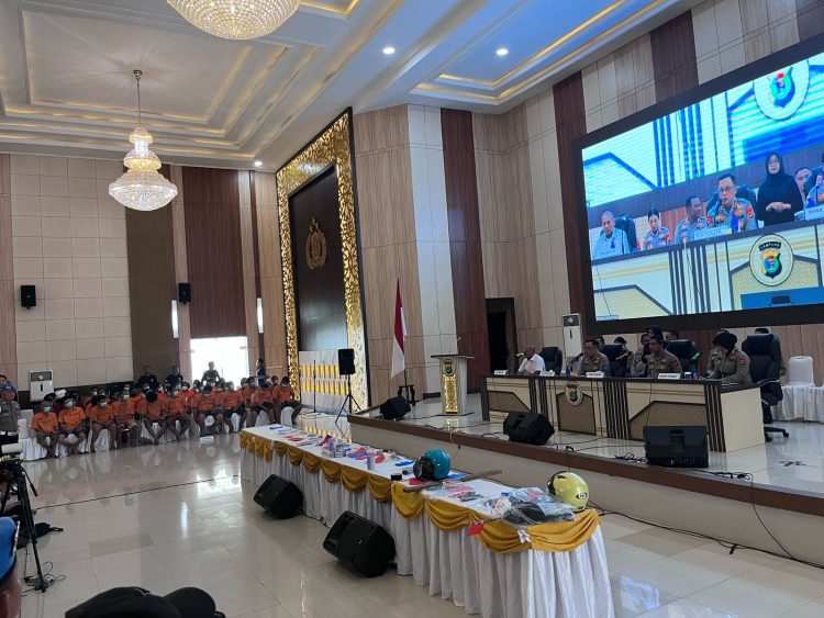 399 Penjahat Jalanan Diciduk, Polda Lampung Nyatakan Perang Terbuka pada Premanisme