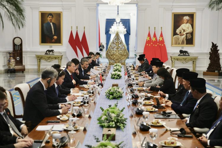 Prabowo Tegaskan Komitmen Indonesia-Tiongkok Wujudkan Kawasan Damai dan Aman