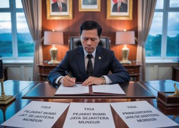 Tiga Pejabat BUMD PT Pringsewu Jaya Sejahtera Mengundurkan Diri, Bupati Riyanto Pamungkas Lantik Plt Baru