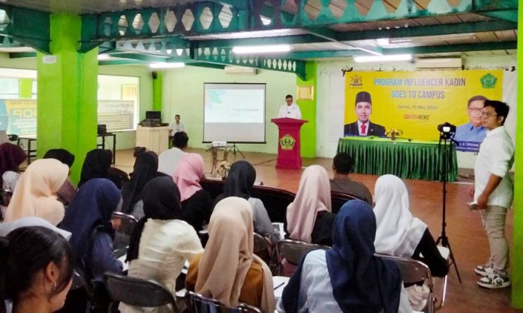 Kadin Lampung Goes to Universitas Malahayati, Romy: Mahasiswa Harus Mulai Ambil Peran