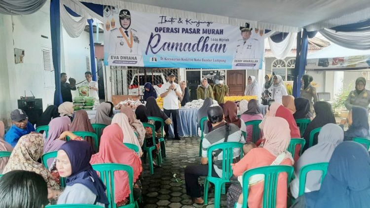 Pemkot Bandar Lampung Gelar Operasi Pasar Murah Tahap III di 20 Kecamatan, Warga Antusias Sambut Kebijakan Bunda Eva