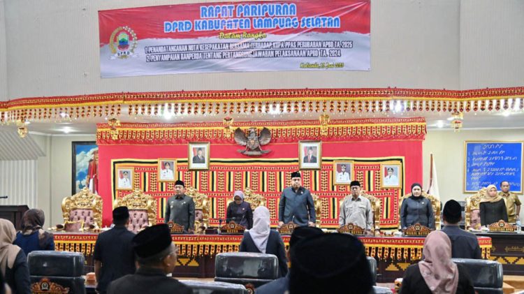 Rapat Paripurna DPRD Lampung Selatan: Realisasi APBD 2024 Capai Target, Belanja Daerah Lampaui 94 Persen