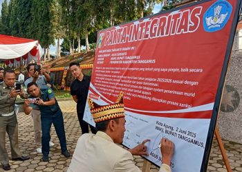 Maknai Hari Lahir Pancasila, Pemkab Tanggamus Teguhkan Komitmen Ideologis untuk Indonesia Emas 2045