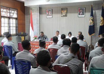 Dirjenpas Mashudi Tiba di Nabire, Kunjungi Petugas Lapas yang Luka Akibat Insiden Pemukulan