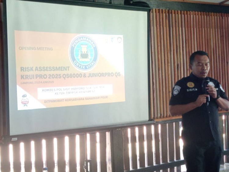 Polda Lampung dan Mabes Polri Lakukan Penilaian Risiko Jelang Krui Pro WSL 2025