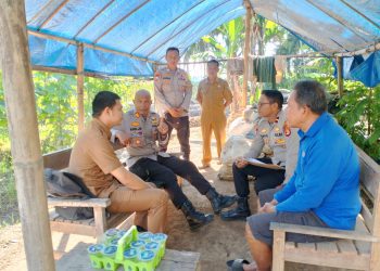Polsek Padang Cermin Gaungkan Kedaulatan Pangan Lewat Lomba Perkarangan Bergizi