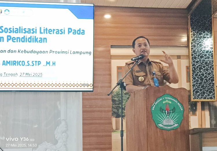 Thomas Amirico Tegaskan Tanggung Jawab Kepala Sekolah dalam Membangun SDM Berkualitas lewat Literasi