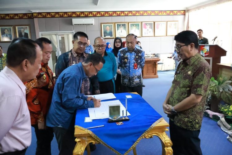Pasar Dekon Lampung Utara Bersiap Wajah Baru, Pemkab Gandeng PT Lingga Teknik Utama
