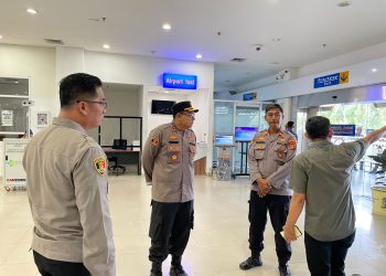 Sambut WSL Krui Pro 2025, Kapolres Lampung Selatan Kawal Ketat Kedatangan Atlet Internasional di Bandara Radin Intan II