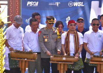 WSL Krui Pro 2025 Resmi Dibuka, Polda Lampung All Out Amankan Ajang Internasional