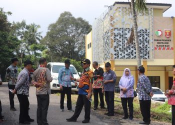 Sekda Lampung Barat Tinjau Kesiapan Peresmian Pasar Tematik Wisata Jelajah Danau Ranau, Destinasi Unik di Sumatera