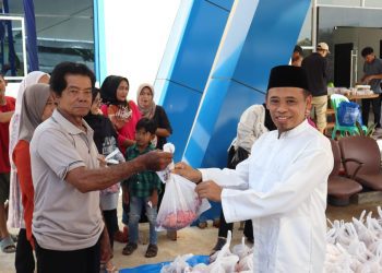 BPN Mesuji Tebar Kepedulian Sosial Lewat Penyembelihan Sapi Kurban Idul Adha 1446 H