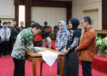 Lampung Perkuat Sinergi Pengentasan Kemiskinan Lewat Rapat TKPKD 2025