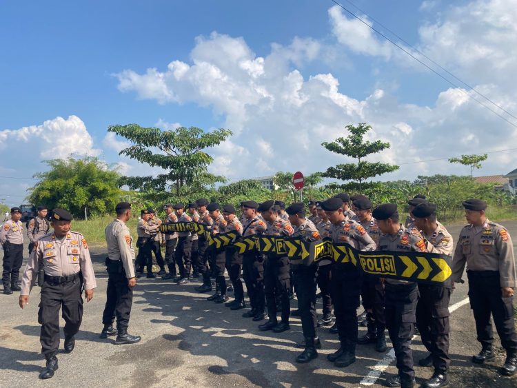 Simulasi Dalmas Terpadu II: Polres Pesawaran dan Empat Polres Bersinergi Amankan Kamtibmas Lampung