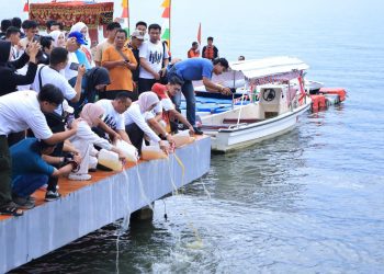 Parosil Resmikan Pasar Tematik Danau Ranau, Minta Perbaikan Jalan ke Pemprov Lampung