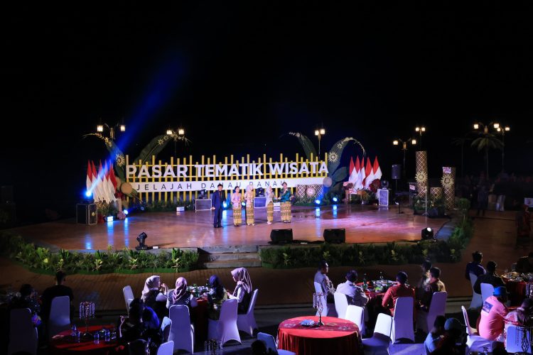 Malam Ramah Tamah Peresmian Pariwisata, Parosil Ajak Wisatawan Eksplor Pesona Pasar Tematik Danau Ranau