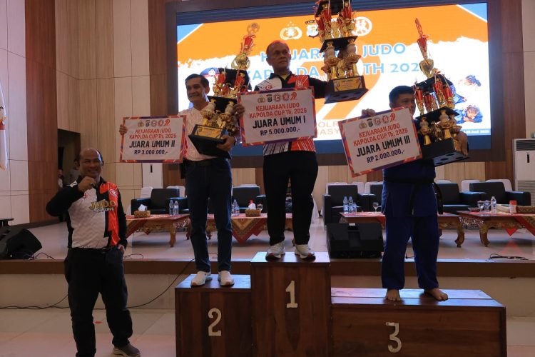 Polda Lampung Sukses Gelar Kejuaraan Judo “Kapolda Cup” 2025, Cetak Bibit Atlet Berprestasi