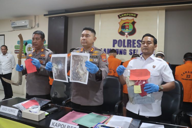 Polres Lampung Selatan Bongkar Kasus Tragis Pembuangan Bayi, Ibu Kandung 17 Tahun Jadi Tersangka