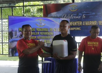 Danbrigif 4 Mar/BS Dorong Pemanfaatan Mikroba untuk Pupuk Organik: Wujud Nyata Dukung Ketahanan Pangan