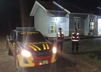 Sat Samapta Polres Pesawaran Intensifkan Patroli Malam, Tekan Aksi Kejahatan Jalanan dan Premanisme
