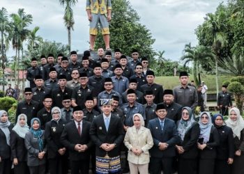 Pelantikan Sekda Lampung Selatan di TMP, Ketua DPRD: Jabatan Adalah Amanah Penuh Pengabdian