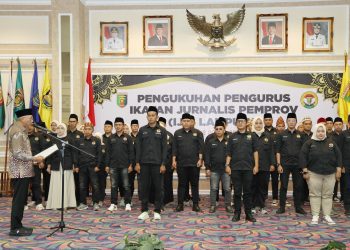 Gubernur Mirza Kukuhkan IJP Lampung 2025–2028: Kolaborasi Literasi dan Penguatan Informasi Publik