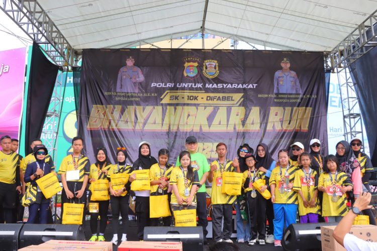 Bhayangkara Run 2025: Langkah Bersama, Harmoni Bangsa dari Lampung