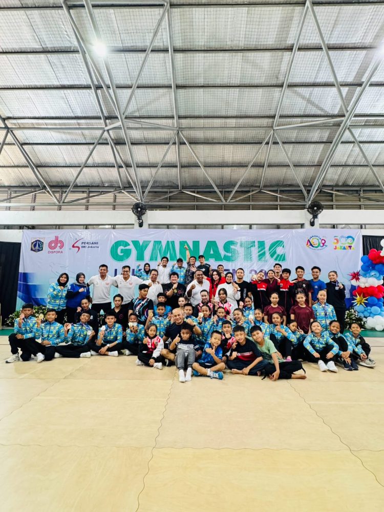 Lampung Borong Medali dan Raih Juara Umum di Gymnastics Jakarta Open 2025