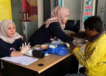 Peduli Sesama, Mitra Maxim Bandar Lampung Donorkan Darah Bersama PMI di Hari Donor Sedunia