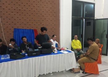 Disdukcapil Pesawaran Genjot Perekaman E-KTP di Hanura, 300 Warga Terlayani Hingga Malam