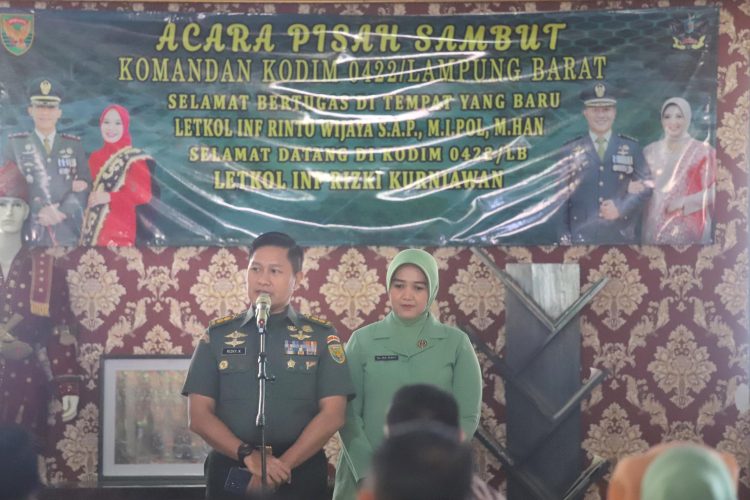 Pisah Sambut Dandim 0422/LB: Wabup Lambar Apresiasi Sinergi, Sambut Harapan Baru