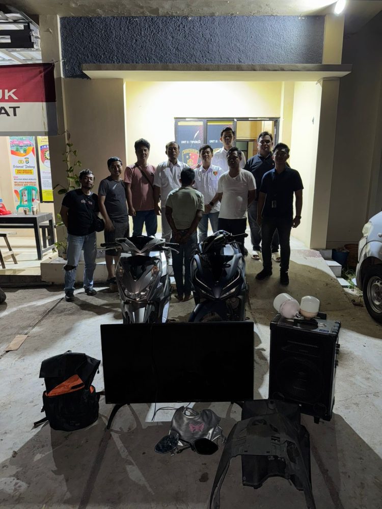 Tak Sampai Sepekan! Polres Pesawaran Sikat Tuntas Pelaku Curat Senyap di Wiyono