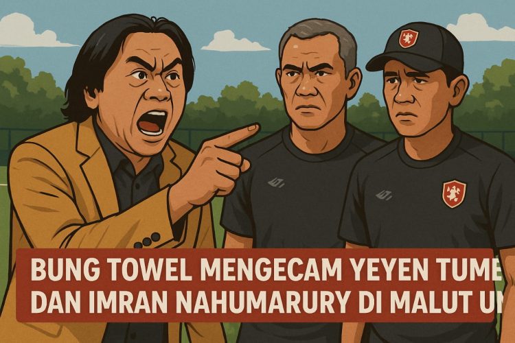Bung Towel Semprot Praktik Kotor di Malut United: “Ini Memalukan Sepak Bola Nasional!”