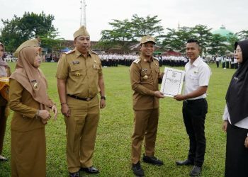 Bupati Pringsewu Ambil Sumpah 1.233 ASN-PPPK: Siap Jadi Garda Depan Pelayanan Publik
