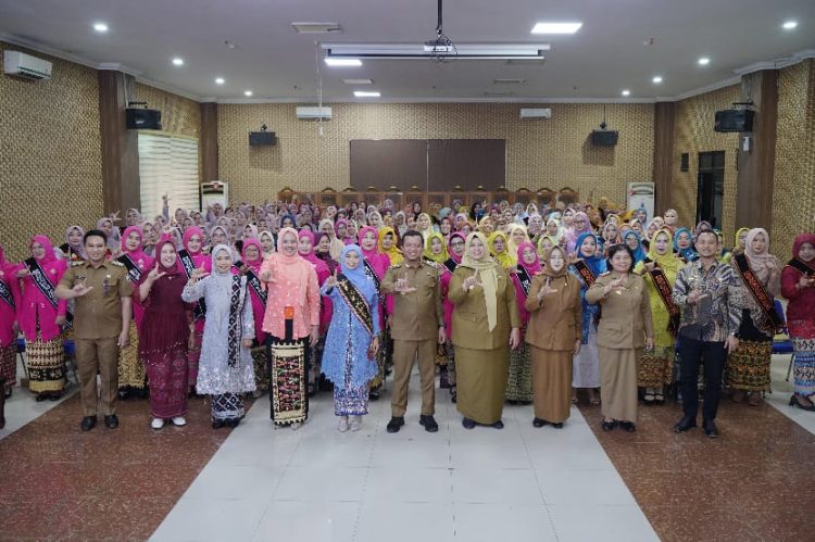 Bunda PAUD Pringsewu Dikukuhkan, Siap Jadi Garda Terdepan Pendidikan Anak Usia Dini