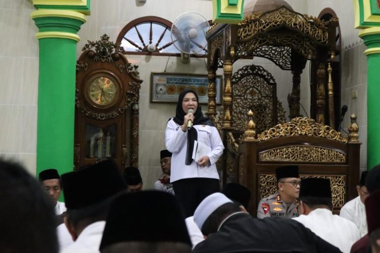 Pemkot Bandar Lampung Melaksanakan Safari Ramadhan Di Masjid Jami Hidayatullah