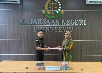 Penyidik Kejari Pringsewu Selamatkan Rp426 Juta dari Dugaan Korupsi Bimtek Desa 2024