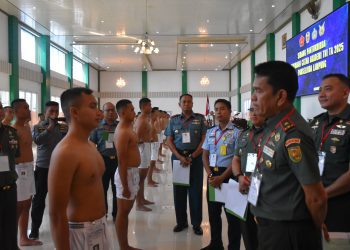 Danlanal Lampung Hadiri Sidang Pantukhirda Calon Taruna Akademi TNI 2025: Seleksi Terakhir Sang Calon Prajurit Terbaik