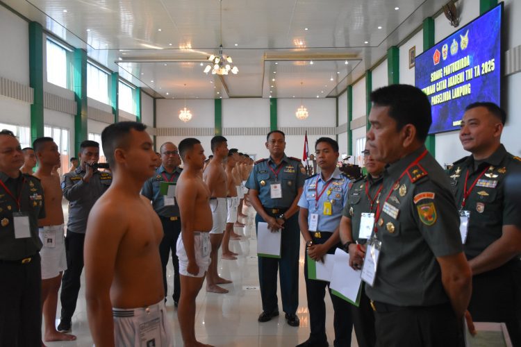 Danlanal Lampung Hadiri Sidang Pantukhirda Calon Taruna Akademi TNI 2025: Seleksi Terakhir Sang Calon Prajurit Terbaik
